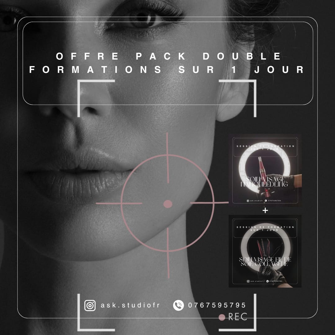 Pack Double Formations Nano Needling + Fil de Soie Collagène