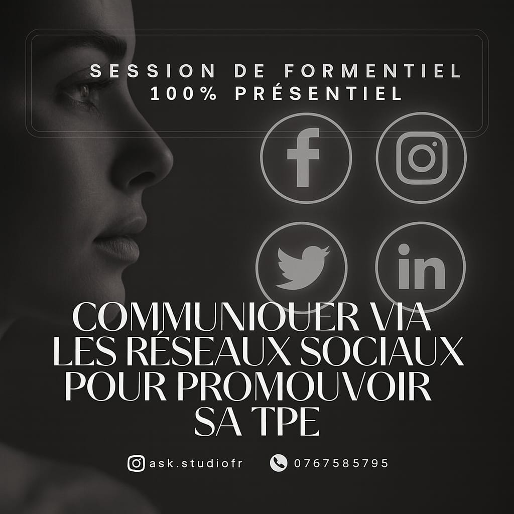 Formation communiquer via les réseaux sociaux pour promouvoir sa TPE – 100 % présentiel (28h)