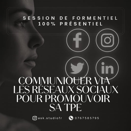 Formation communiquer via les réseaux sociaux pour promouvoir sa TPE – 100 % présentiel (28h)