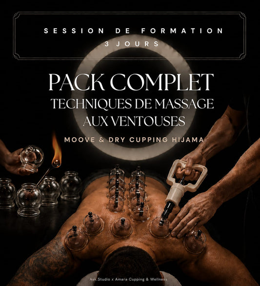 Formation Massage aux Ventouses – Pack Complet Moove Cupping & Dry Cupping / Hijama